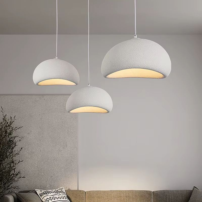 Nordic Wabi-Sabi Pendant Light – Minimalist E27 LED Hanging Lamp for Dining Room, Bedroom & Loft Interiors