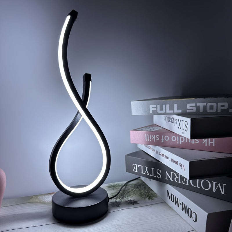 Bedroom Bedside Led Table Lamp, Luminous Decorative Table Light, Creative Coffee Shop Nightlight for Kids Spaces