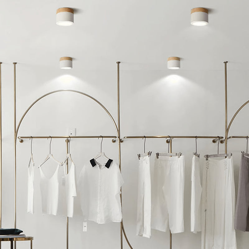 Nordic Wood LED Dimmable Ceiling Light