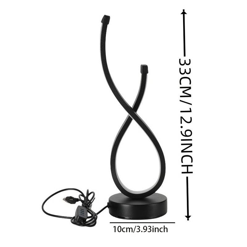 Bedroom Bedside Led Table Lamp, Luminous Decorative Table Light, Creative Coffee Shop Nightlight for Kids Spaces