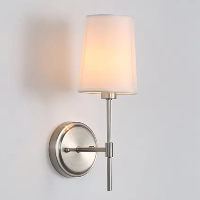 12W Warm White LED Wall Sconce Light, American Simple Traditional Design for Bedroom, Living Room & Corridor Ambient