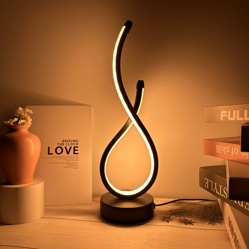Bedroom Bedside Led Table Lamp, Luminous Decorative Table Light, Creative Coffee Shop Nightlight for Kids Spaces