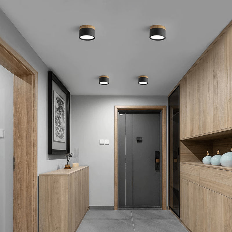 Nordic Wood LED Dimmable Ceiling Light