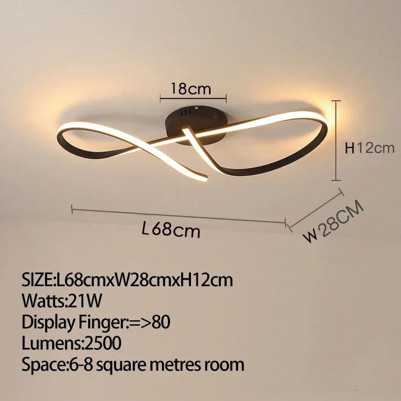 Modern LED Ceiling Light for Indoor Stylish Illumination